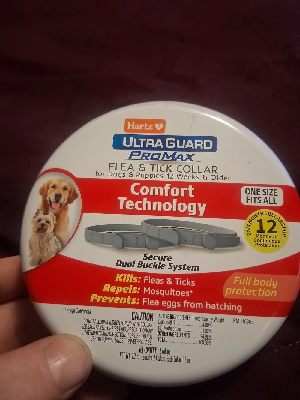 UltraGuard ProMax Flea & Tick Collar For Dogs